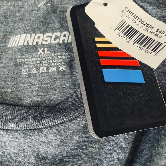 NASCAR Chicago Street Race Shirt 2024 Track Map Graphic Tee XL NWT - Picture 3 of 8